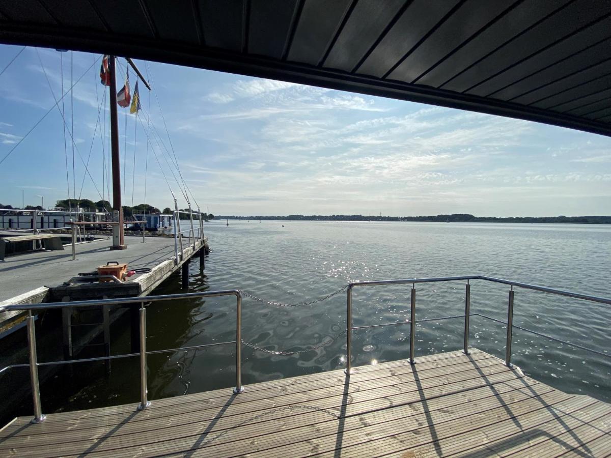 Готель Hausboot Fjord Nordstern Mit Dachterrasse In Шлезвіг Екстер'єр фото