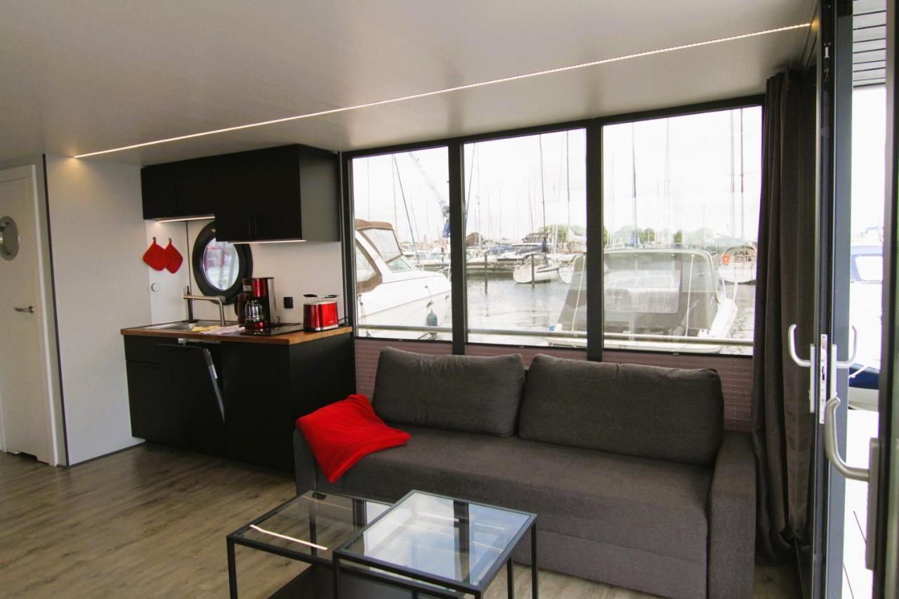 Готель Hausboot Fjord Nordstern Mit Dachterrasse In Шлезвіг Екстер'єр фото